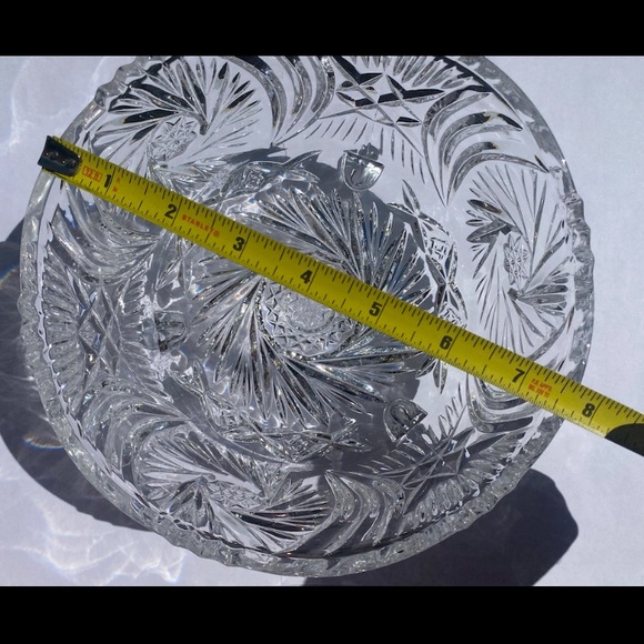 Vintage Crystal Bowl✨ by Crystal Clear Industries - Picture 14 of 15